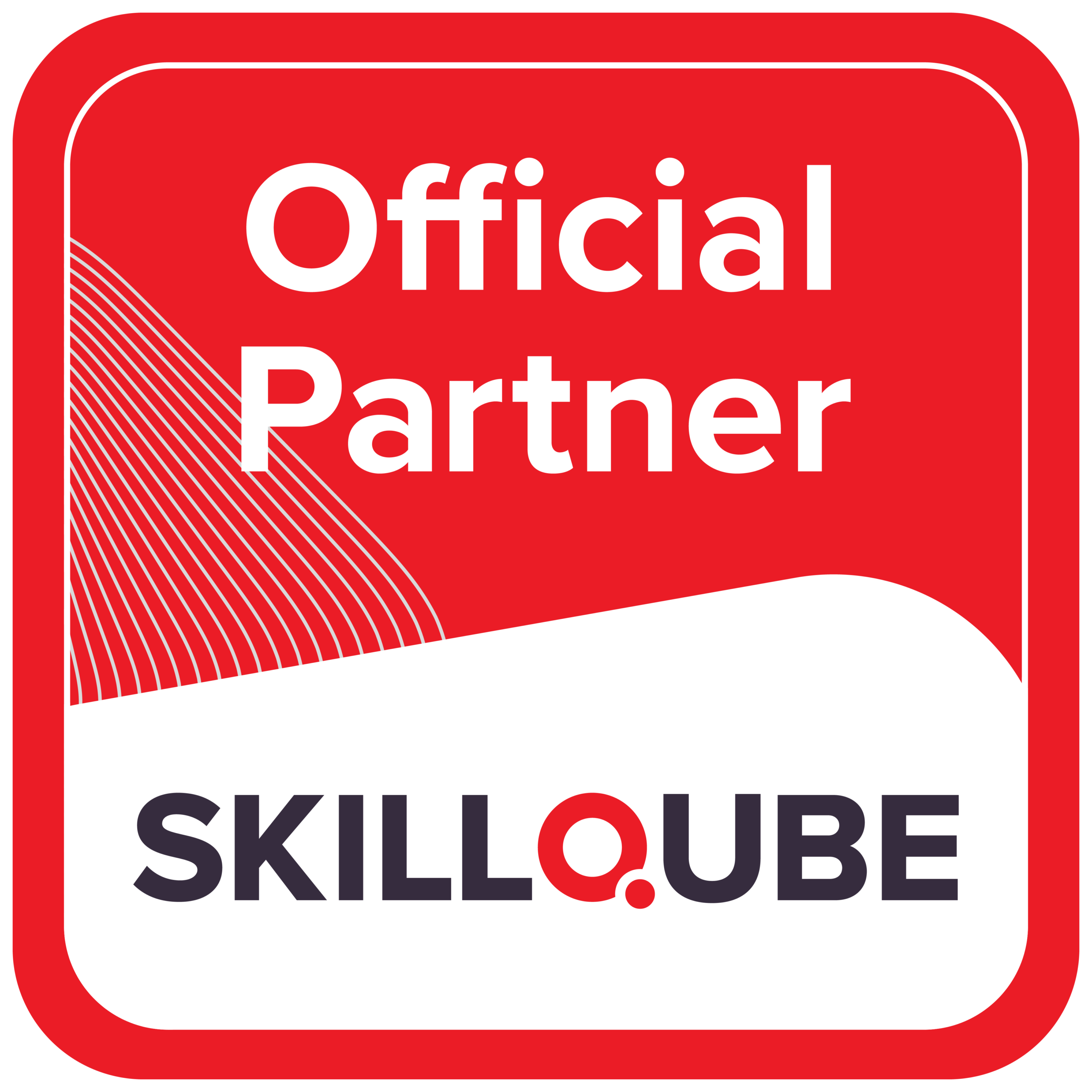 SkillQube Official Partner Siegel